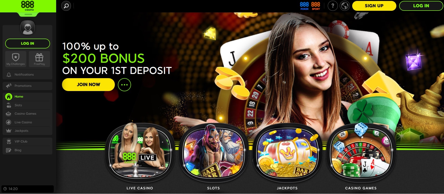 Bonus 888 casino