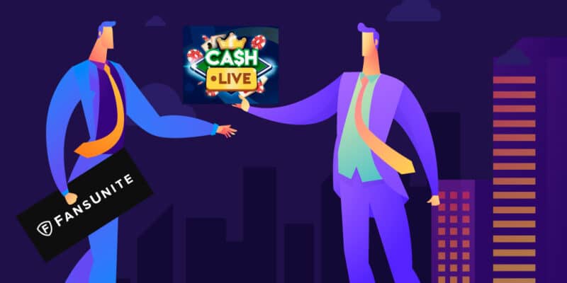 FansUnite Entertainment Teams Up With Cash Live Inc