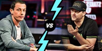 Phil Hellmuth Vs. Tom Dwan in a High Stakes Duel