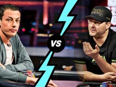 Phil Hellmuth Vs. Tom Dwan in a High Stakes Duel